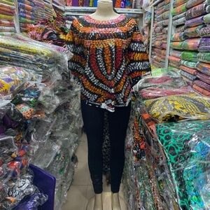 Vibrant Multicolor Women's Blouse